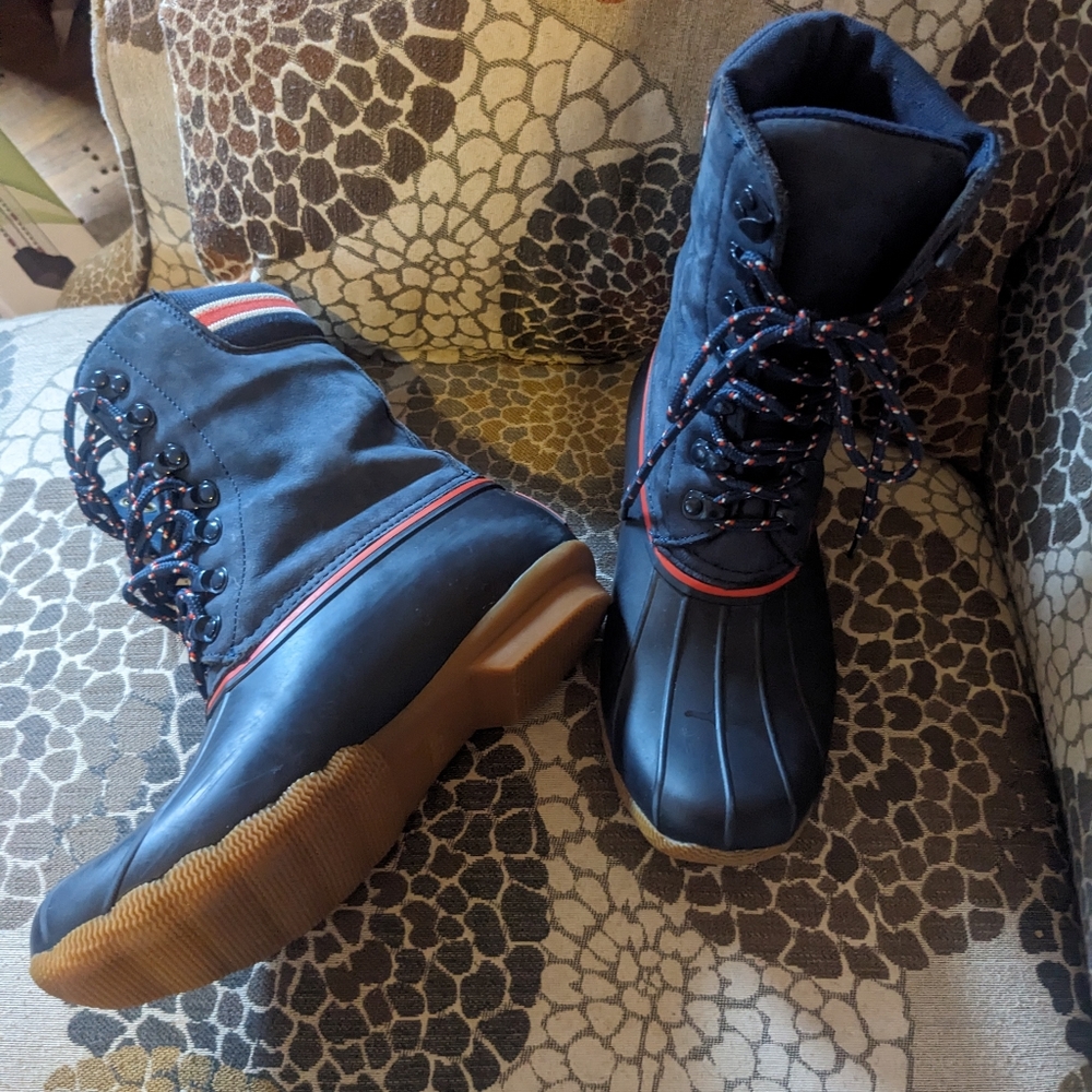 Goop x Sperry waterproof 'Saltwater' duck boots - Picture 3 of 12